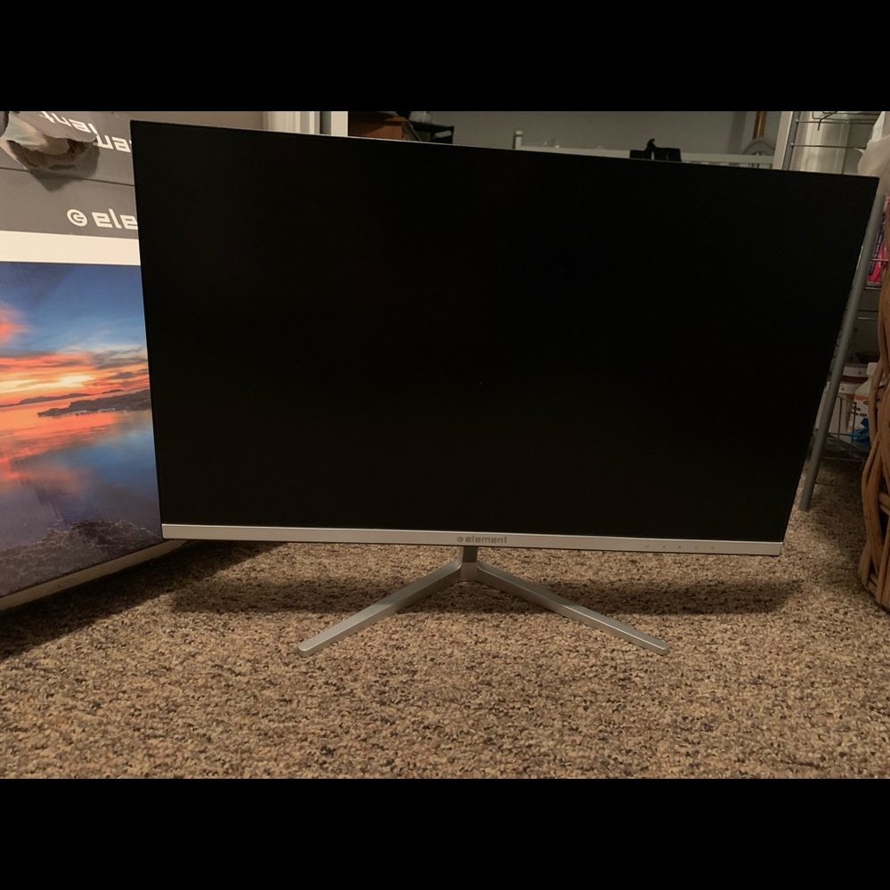 A brand new desktop never being used 24 inch LED monitor 1080 P, full HD, DMI